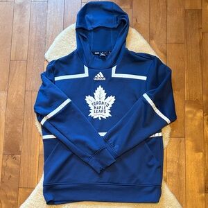 Adidas Navy Toronto Maple Leafs Hoodie